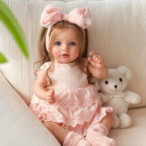 🆕Kids Reborn Baby Dolls 20 Inch Realistic Girl Newborn Baby Doll Toddler Dolls